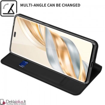 Dux Ducis Skin Pro dirbtinės odos dėklas - juodas (Huawei Honor Magic 7 Lite) Dux Ducis Skin Pro dirbtinės odos dėklas - juodas (Huawei Honor Magic 7 Lite)